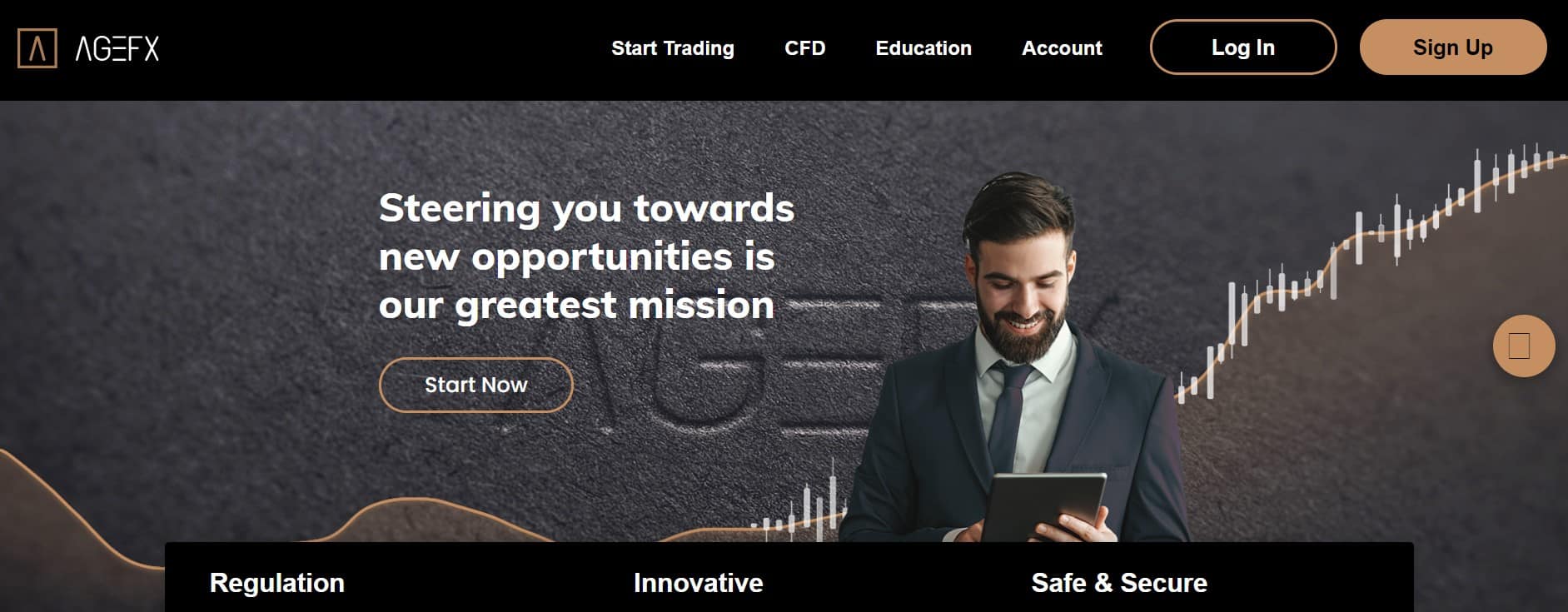 AgeFX website