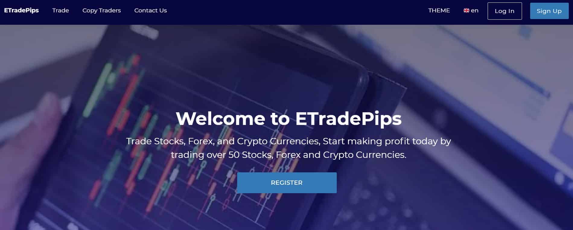 ETradePips website