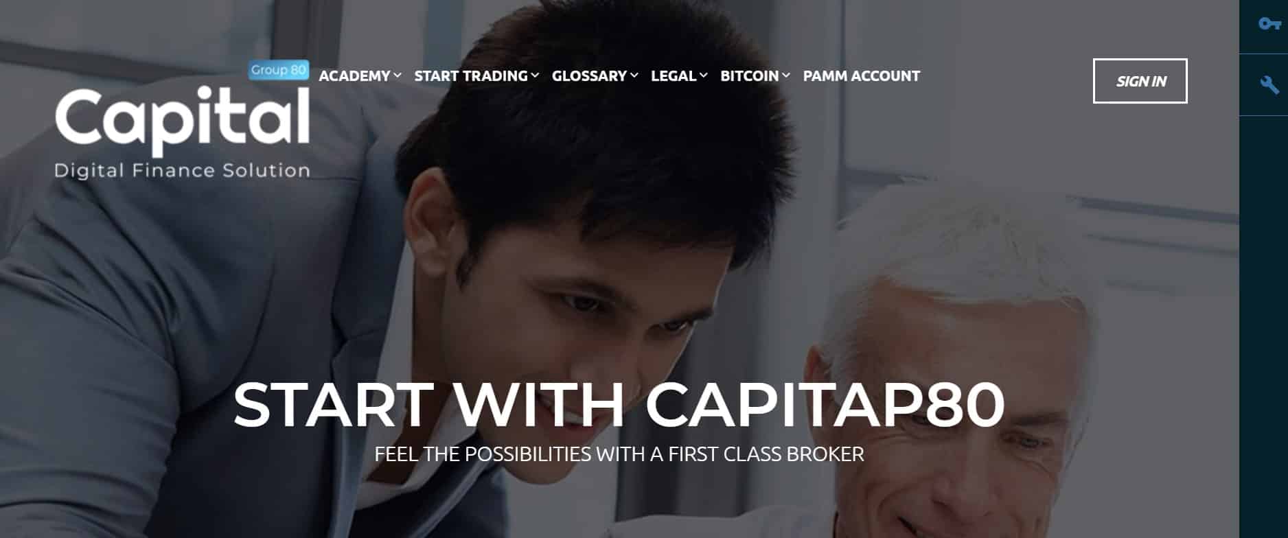 Capital Group80 website