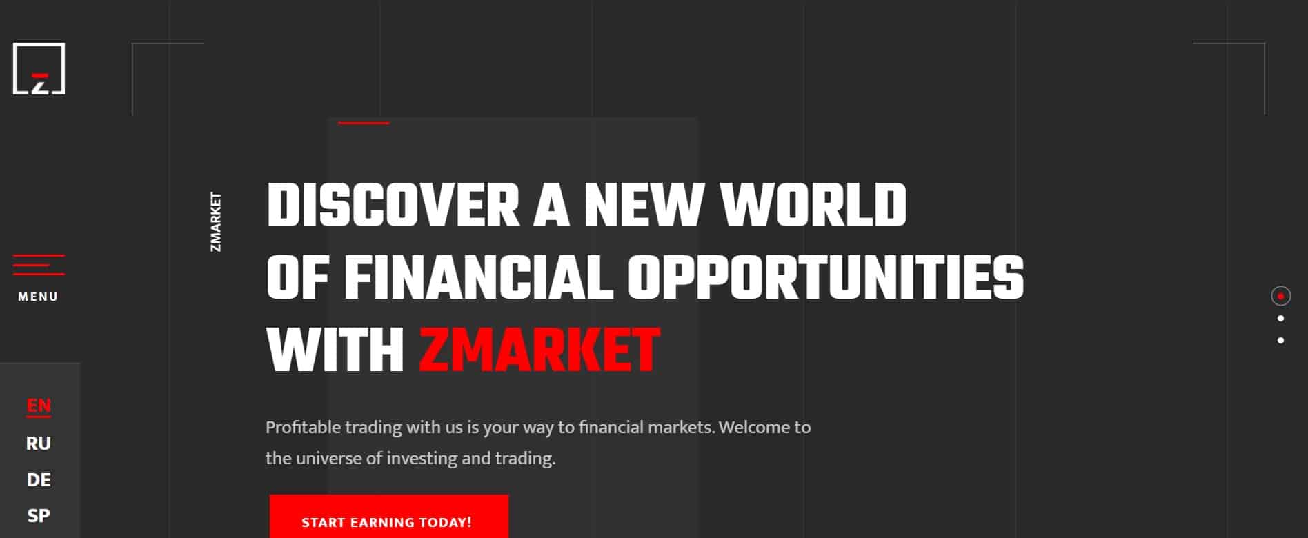 ZMarket website