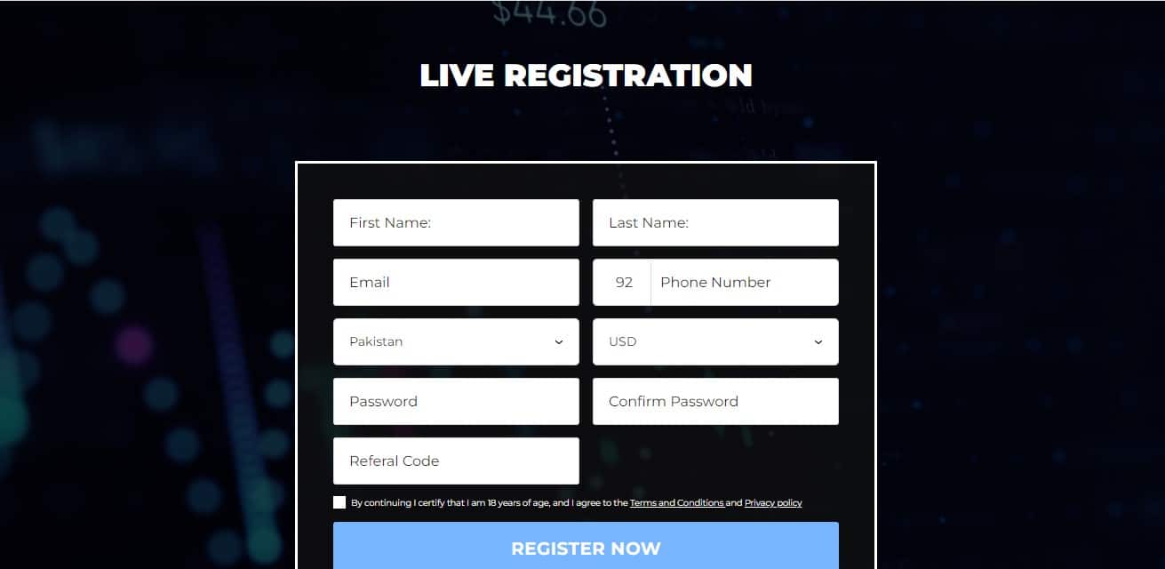 Cryptoneyx registration