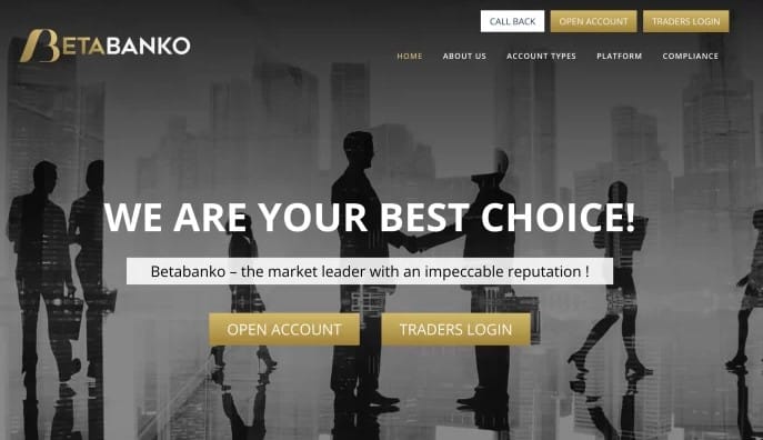 Betabanko website