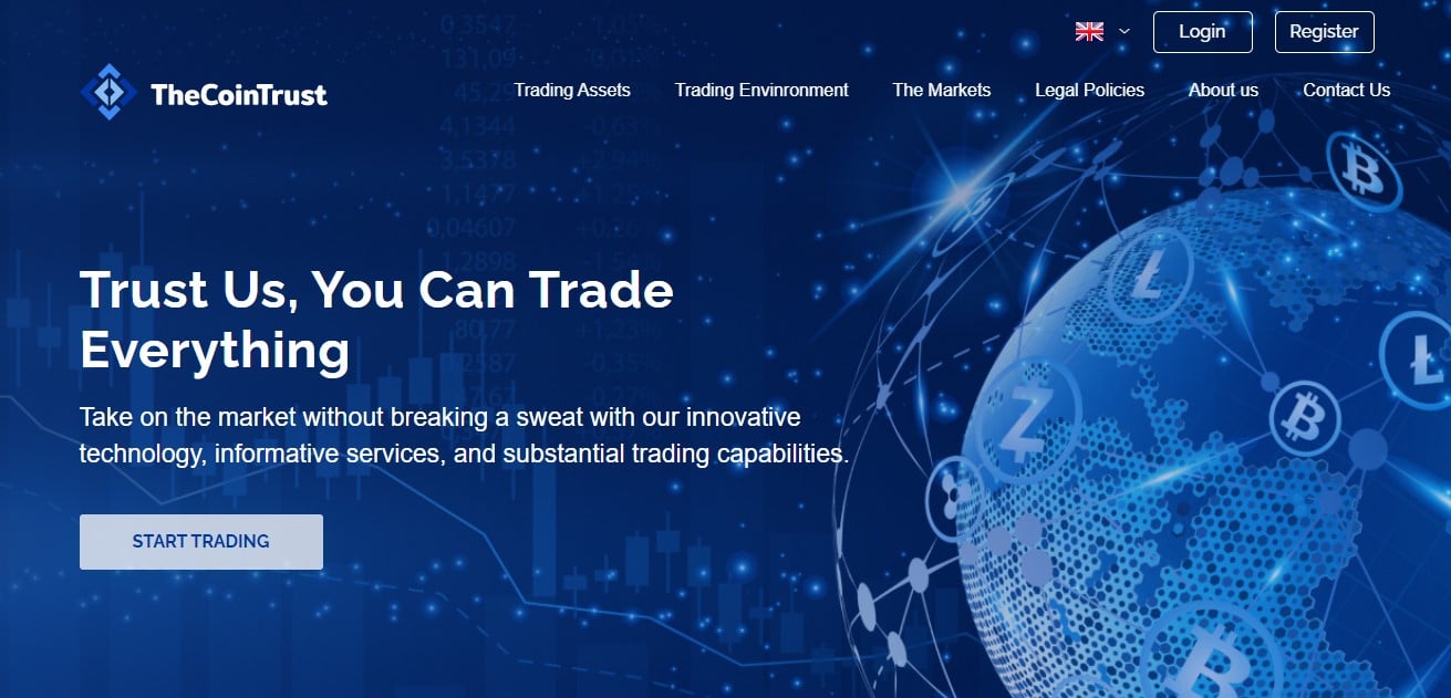 TheCoinTrust website