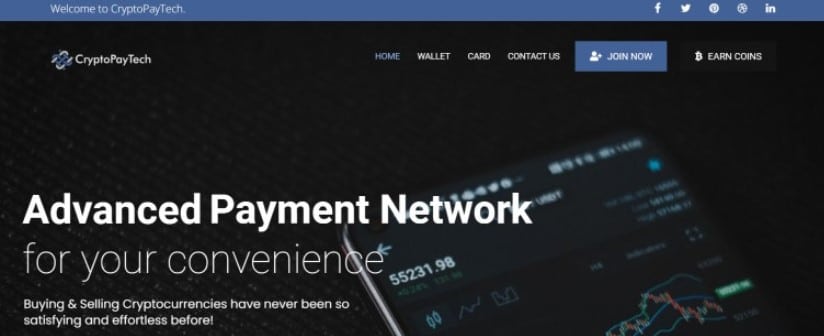 PaytechNo website