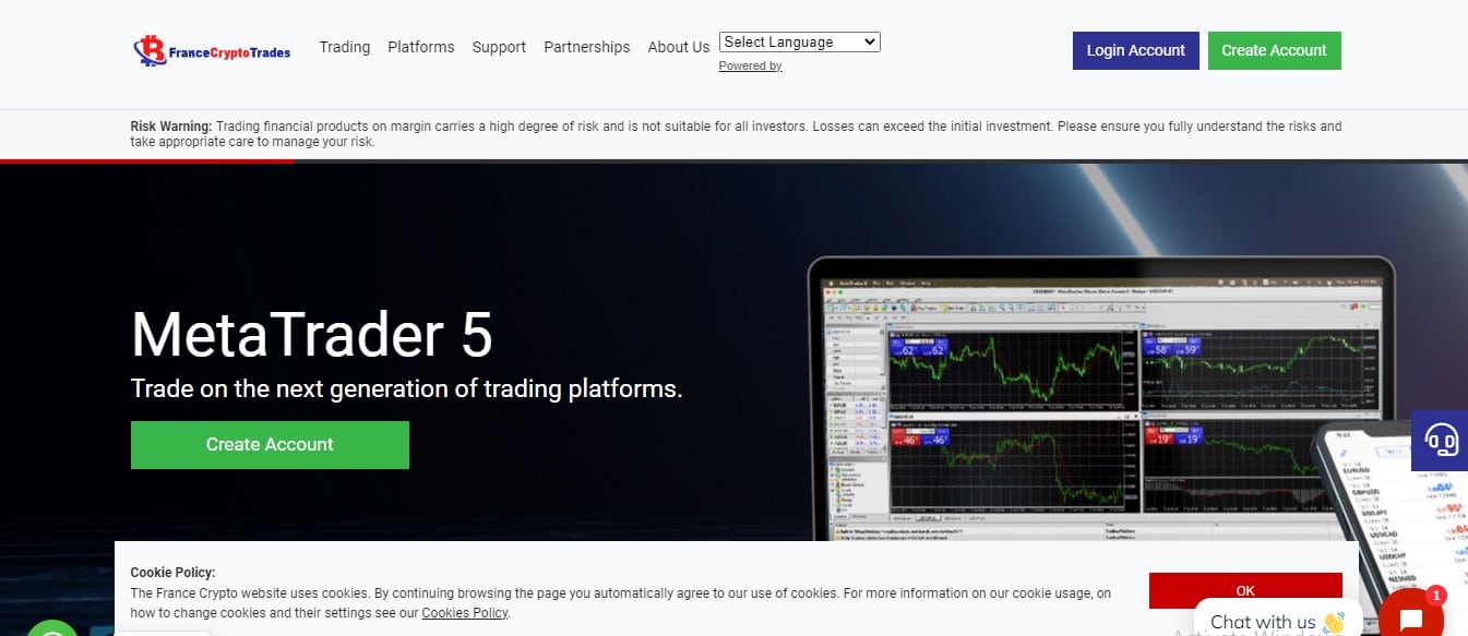 FranceCryptoTrade website